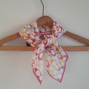 Coach Silk Scarf